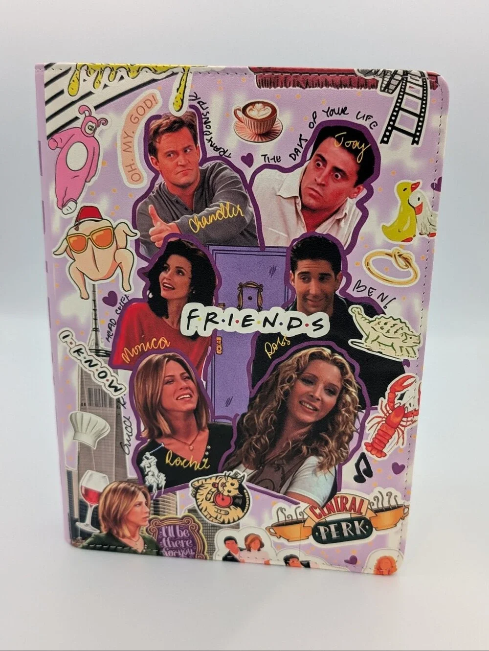 Friends Purple  Binder